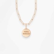 CS4RO-PORTE-BONHEUR---Vanrycke---collier-or-rose-1-médaille---2