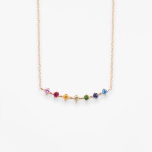 Naszyjnik Vanrycke Stardust Rainbow