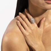 FSJ101 - Bague My Way dia & argent