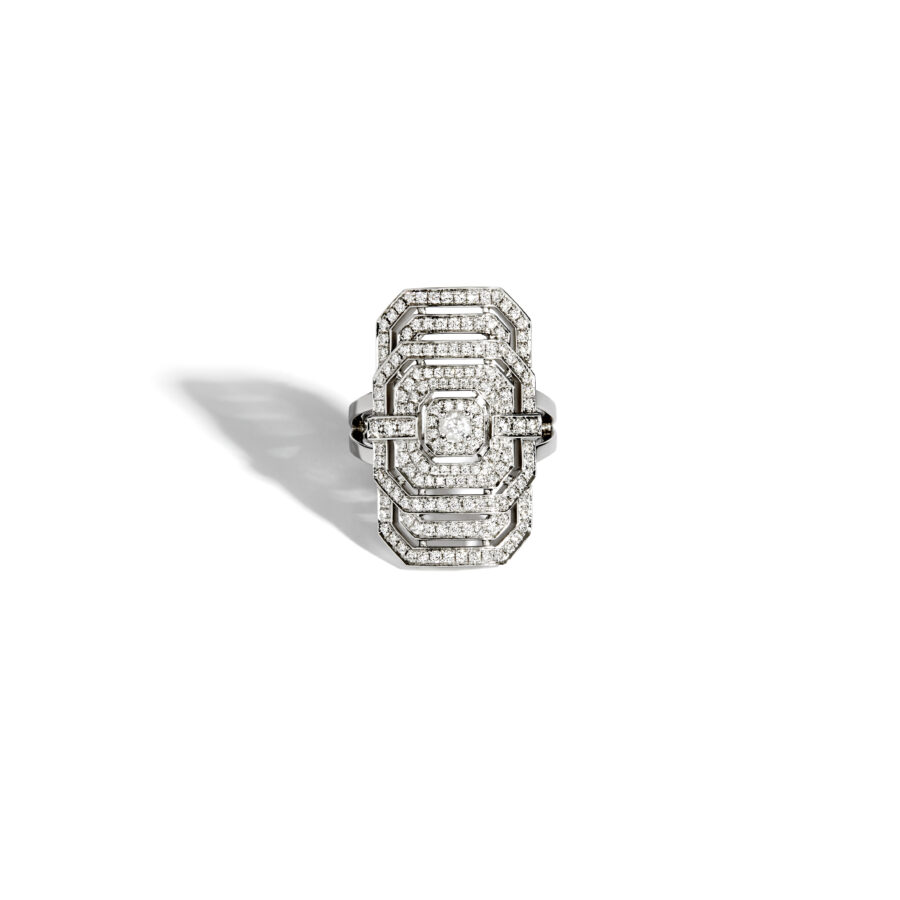 FSJ101-bague-My Way-argent-diamants-fond-blanc-vue-face FSJ101-bague-My Way-argent-diamants-fond-blanc-vue-face
