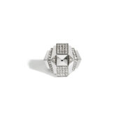 FSJ137-bague-Rockaway-pyramide-semi-pavée-diamant-argent-vue- face-fond-blanc-ombre