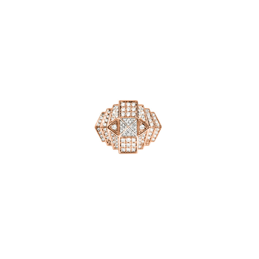 FSJ159-bague-Rockaway-mini-pyramide-diamants-or-rose-vue-face-fond-blanc-sans-ombre