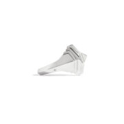 FSJ175-bague Rockaway-mini-pyramide-or-blanc-vue-profil-fond-blanc-ombre