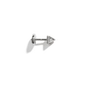FSJ187-boucle-doreille-Rockaway-diamants-argent-vue-profil-fond-blanc-ombre