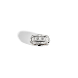 Pierścionek Rockaway Spinner Diamonds & Silver