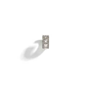 Nausznica Rockaway Studs Diamonds & Silver