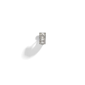 Nausznica Rockaway Studs Diamonds & Silver