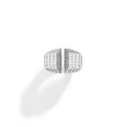FSJ434-Bague-Meaningful Beauties-argent-fond-blanc-vue-dessus-ombre