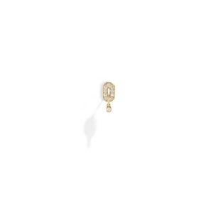 Kolczyk Mini My Way Yellow Gold & Diamonds