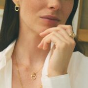 rivet-yellow-gold-kolczyki