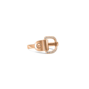 Pierścionek Rivet Rose Gold & Diamonds