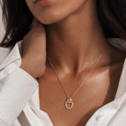 rivet-necklace-rose-gold-statement-paris